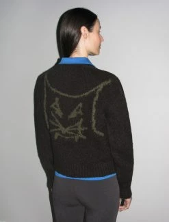 Paloma Wool no 1390 / 9Lives -The Mode Nith Sales Store 9lives soft knitted sweater intarsia brown 03 e5317e4d a7c0 4df0 b7e6 f6f97189511d