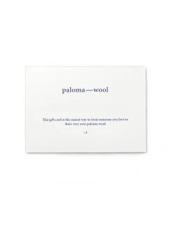 Paloma Wool Virtual gift card