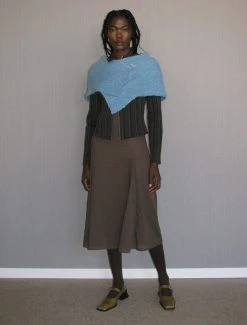 Paloma Wool no 1378 / Andorra -The Mode Nith Sales Store andorra fitted elastic striped shirt adjustable front black 02 a274d0bb 475a 47ff 9e58 9b7a2c8a567f