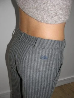 Paloma Wool no 1404 / Argan -The Mode Nith Sales Store argan low rise wide leg suit pants grey 5