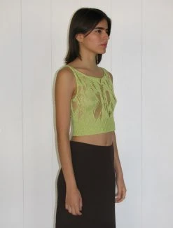 Paloma Wool no 1161 / Baia -The Mode Nith Sales Store baia disheveled sleeveless knitted top lime 0323