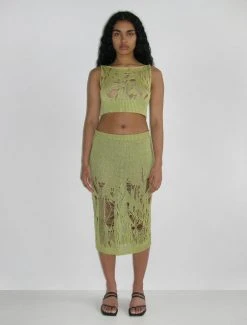 Paloma Wool no 1161 / Baia -The Mode Nith Sales Store baia disheveled sleeveless knitted top lime 1716