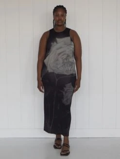 Paloma Wool no 1195 / Banksiae -The Mode Nith Sales Store banksiae fitted sleeveless midi dress rose print 1