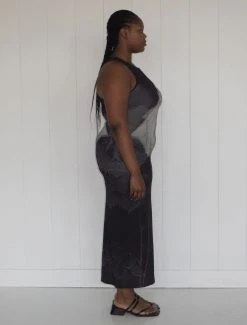 Paloma Wool no 1195 / Banksiae -The Mode Nith Sales Store banksiae fitted sleeveless midi dress rose print 2