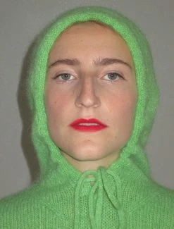 Paloma Wool no 1038 / Bilma -The Mode Nith Sales Store bilma soft knit sweater mix coloured yarn green 02