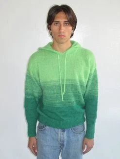 Paloma Wool no 1038 / Bilma -The Mode Nith Sales Store bilma soft knit sweater mix coloured yarn green 06