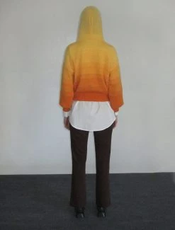 Paloma Wool no 1038 / Bilma -The Mode Nith Sales Store bilma soft knit sweater mix coloured yarn orange 04