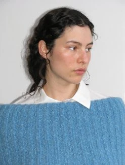 Paloma Wool no 1405 / Carlota -The Mode Nith Sales Store carlota warm soft high neck knitted crop sweater lightblue 02 cf563d07 cc54 46d1 84a4 9d1bc8014389