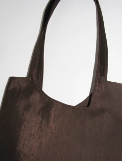 Paloma Wool no 1132 / Catalina II -The Mode Nith Sales Store catalina asymmetric fabric bag organic cotton lining brown00001