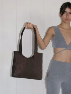 Paloma Wool no 1132 / Catalina II -The Mode Nith Sales Store catalina asymmetric fabric bag organic cotton lining brown 1463