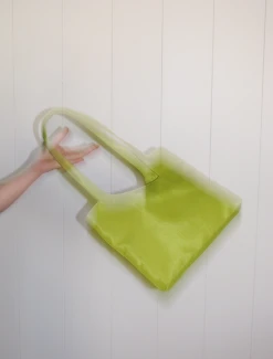 Paloma Wool no 1132 / Catalina II -The Mode Nith Sales Store catalina asymmetric fabric bag organic cotton lining lime 1