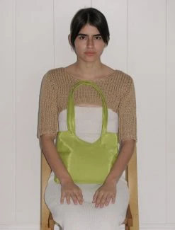 Paloma Wool no 1132 / Catalina II -The Mode Nith Sales Store catalina asymmetric fabric bag organic cotton lining lime 1912