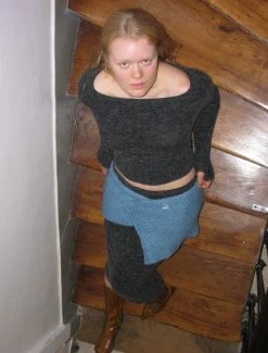 Paloma Wool no 1406 / Chaves -The Mode Nith Sales Store chaves warm neck shoulder piece lightblue 2