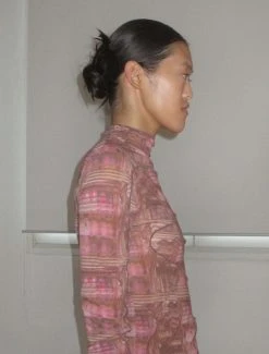 Paloma Wool no 1058 / Cometa -The Mode Nith Sales Store cometa long sleeve semitransparent t shirt darkpink 06