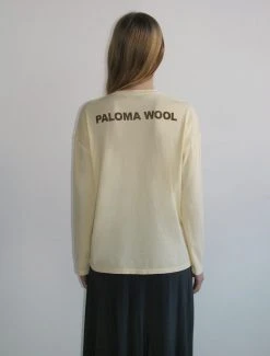 Paloma Wool no 1337 / Amolap -The Mode Nith Sales Store dieguales inside out effect long sleeved tshirt ecru 03 68881835 3e45 406a 8303 0abbd3c58b2c