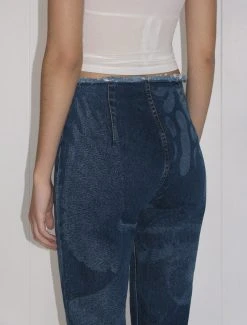 Paloma Wool no 1126 / Folie -The Mode Nith Sales Store folie denim pants print digital 1519