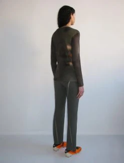 Paloma Wool no 1316 / Gaussiano -The Mode Nith Sales Store gaussiano long sleeved ribbed top khaki 05 d6febf60 716d 4c03 ac7d a287b0272f19