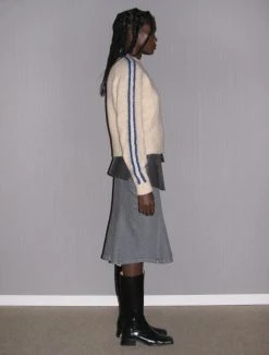 Paloma Wool no 1385 / Grand Slam -The Mode Nith Sales Store grand slam soft knitted sweater sport runner seams ecru 03 8d2eb535 ed1f 4376 b862 b2c2ace14e87