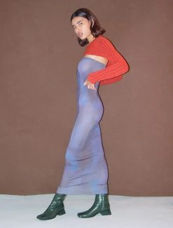 Paloma Wool no 1075 / Guiomar -The Mode Nith Sales Store guiomar ribbed knitted sleeves soft thread red 07