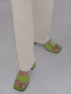 Paloma Wool no 1107 / Jacoba II -The Mode Nith Sales Store jacoba comfortable leather toe sandal lime 1658
