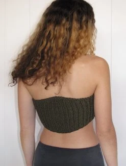 Paloma Wool no 1150 / Levete -The Mode Nith Sales Store levete multipositional knitted piece belt top green 4