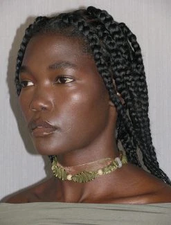 Paloma Wool no 1348 / Lola -The Mode Nith Sales Store lolita chiffon ribbon ceramic stone necklace khaki 0b98bc6b c8fb 4159 915e 7699c035fc8b