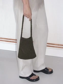 Paloma Wool no 1152 / Lucio -The Mode Nith Sales Store lucio thick knit handbag green 2