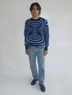 Paloma Wool no 1025 / Matrix -The Mode Nith Sales Store matrix warm sweater infinate op art design navy 05