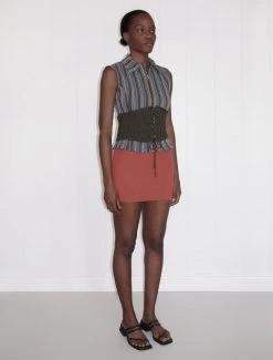 Paloma Wool no 1158 / Meier -The Mode Nith Sales Store meier double color rib fitted mini skirt salmon 1