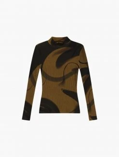 Paloma Wool no 1034 / Mila -The Mode Nith Sales Store mila long sleeved ribbed perkins neckline tshirt 12