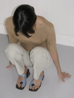 Paloma Wool no 1112 / Moon -The Mode Nith Sales Store moon big toe leather sandal blue 1694