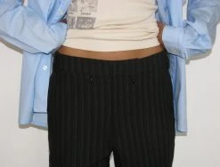 Paloma Wool no 1350 / Moonlight -The Mode Nith Sales Store moonless irregular opening pants chain detail black 2 10f4e399 dd28 4f41 9935 33235298b530