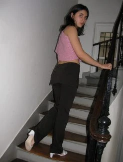 Paloma Wool no 1410 / Morgui -The Mode Nith Sales Store morgui soft warm asymmetric neck knitted piece pink 1