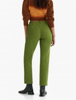 Paloma Wool no 981 / Nadir -The Mode Nith Sales Store nadir comfortable front pockets stretchy pants green 03