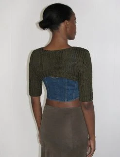 Paloma Wool no 1147 / Odile -The Mode Nith Sales Store odile thickly knitted armband top green 7
