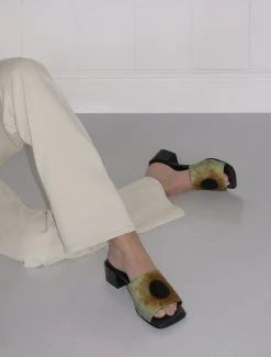 Paloma Wool no 1113 / Ojo -The Mode Nith Sales Store ojo eye print leather sandal 1672