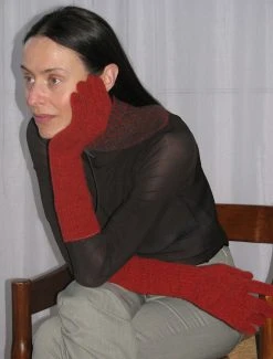 Paloma Wool no 1356 / Peter -The Mode Nith Sales Store peter knitted gloves opening wrist red 03 278a727c 014b 40a5 b07f 04c19312c1c6