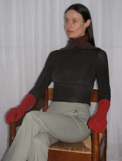 Paloma Wool no 1356 / Peter -The Mode Nith Sales Store peter knitted gloves opening wrist red 04 2c9a82e3 1cc5 49f0 be5b 64afdf8e1654