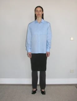 Paloma Wool no 1359 / Plume -The Mode Nith Sales Store plume classic wide fit double layer shirt blue 01 619ea60b b28f 464b 9a2e 2abed0f348a9