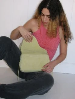 Paloma Wool no 1181 / Pluto -The Mode Nith Sales Store pluto baguette leather bag asymmetric overlap lime 7