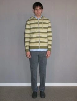 Paloma Wool no 1360 / Polly -The Mode Nith Sales Store polly soft striped hoodie zipper green 01 0c862661 c3b3 4d9a a245 c48cbf244536