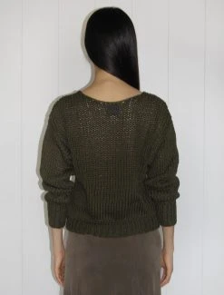Paloma Wool no 1148 / Renzo -The Mode Nith Sales Store renzo thickly knitted sweater green 01
