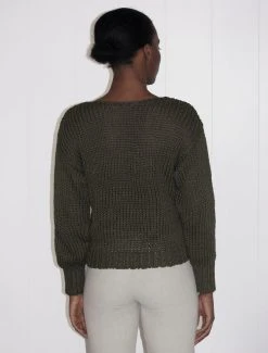 Paloma Wool no 1148 / Renzo -The Mode Nith Sales Store renzo thickly knitted sweater green 5