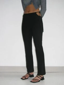 Paloma Wool no 1180 / Scurry -The Mode Nith Sales Store scurry elastic comfy pants side openings 2