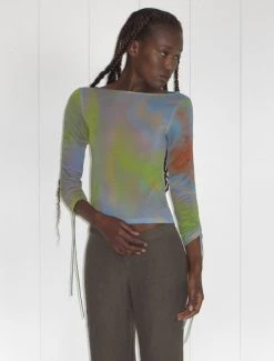 Paloma Wool no 1206 / Shigeko -The Mode Nith Sales Store shigeko long sleeved top gathered fabric 2