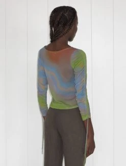 Paloma Wool no 1206 / Shigeko -The Mode Nith Sales Store shigeko long sleeved top gathered fabric 6