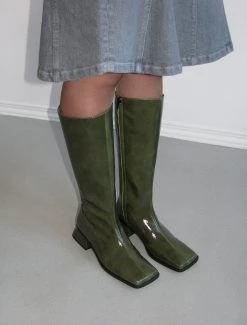 Paloma Wool no 1331 / Tall Cosima -The Mode Nith Sales Store tall cosima boot wide heel green 02 e62a3c72 c7d0 4947 bac9 3c75a06d9c6b