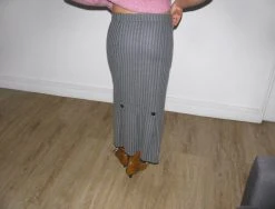 Paloma Wool no 1413 / Turbulence -The Mode Nith Sales Store turbulence fitted midi skirt opening flare grey 8