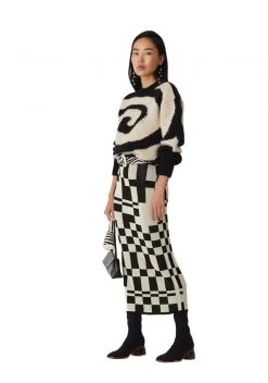 Paloma Wool no 675 / Twister -The Mode Nith Sales Store twister square fit knitted sweater black 11