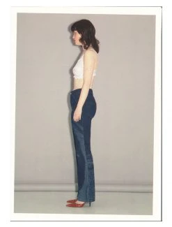 Paloma Wool no 1059 / Vida -The Mode Nith Sales Store vida five pocket jeans portrait laser printed 06